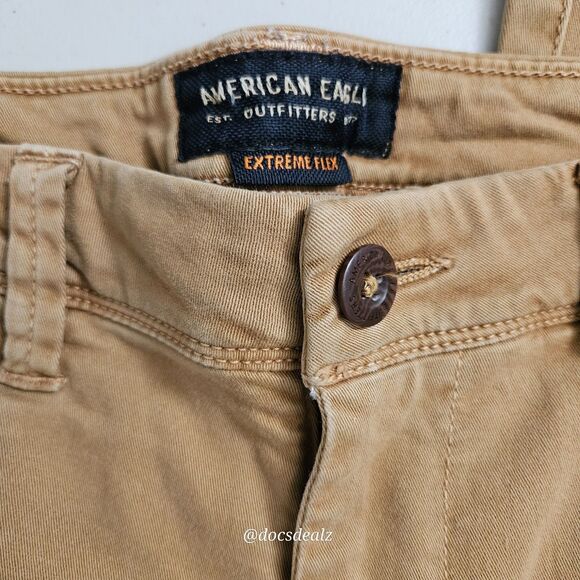 American Eagle Brown Chinos Men's 30 X 32 - Picture 6 of 7